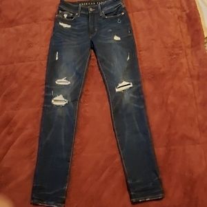 American Eagle Next Level Flex Distressed Jean